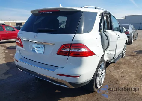 2014 Mercedes-Benz Ml 350 z USA, uszkodzony, nr VIN 4JGDA5JB6EA387128